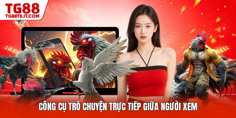Công cụ trò chuyện trực tiếp giữa người xem