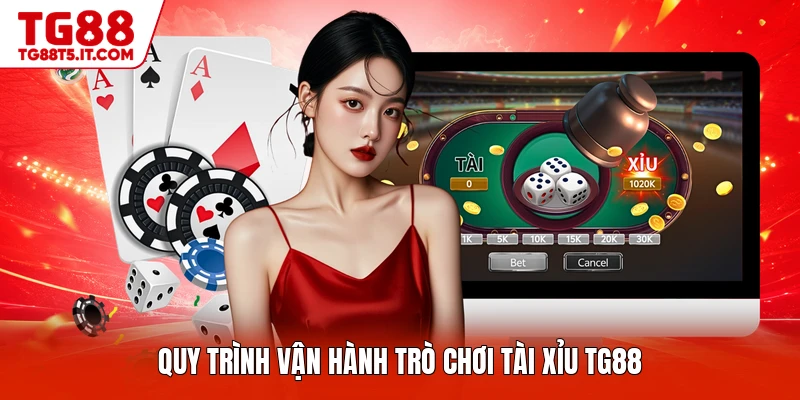 Quy trình vận hành trò chơi Tài Xỉu TG88